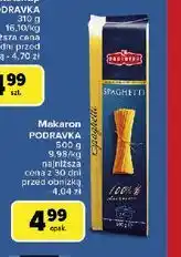 Carrefour Makaron spaghetti Podravka oferta