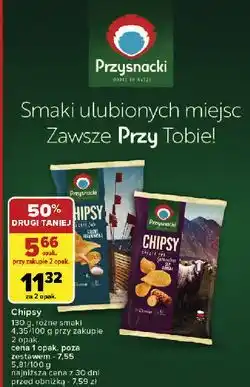 Carrefour Chipsy z solą morską Przysnacki oferta