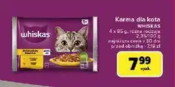 Carrefour Potrawka w galaretce smaki drobiowe 1+ lat Whiskas oferta