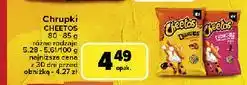 Carrefour Chrupki cheese & ketchup Cheetos Crunchos oferta