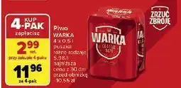 Carrefour Piwo Warka oferta
