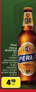 Carrefour Piwo Perła Miodowa oferta