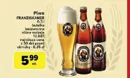 Carrefour Piwo Franziskaner Hefe-Weissbier Hell oferta