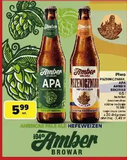 Carrefour Piwo Amber Pszeniczniak oferta