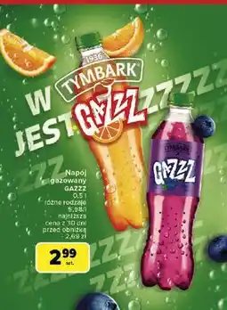 Carrefour Napój gazowany jabłko-jagoda Tymbark Gazzz oferta