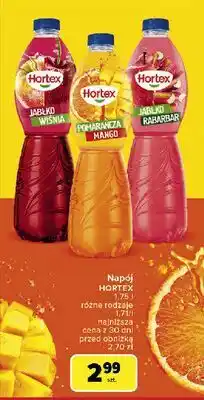 Carrefour Napój jabłko-rabarbar Hortex oferta