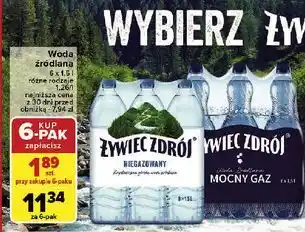 Carrefour Woda niegazowana Żywiec Zdrój oferta