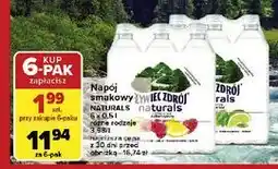 Carrefour Woda z nutą limonki i mięty Żywiec Zdrój Naturals oferta