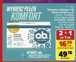 Carrefour Tampony ultimate comfort normal O.b. Procomfort oferta