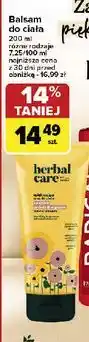 Carrefour Balsam do ciała honey Herbal Care oferta