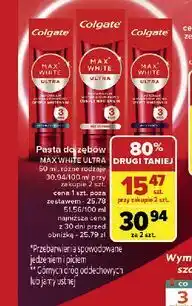 Carrefour Pasta do zębów Colgate Max White Ultra Multiprotect oferta