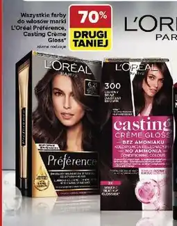 Carrefour Farba do włosów 300 ciemny brąz L'oreal Casting Creme Gloss oferta