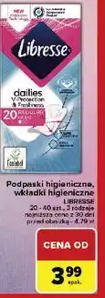 Carrefour Podpaski regular Libresse Daily Fresh oferta