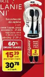 Carrefour Szczoteczka do zębów charcoal medium Colgate 360 oferta