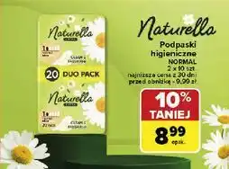 Carrefour Podpaski higieniczne normal Naturella Classic oferta