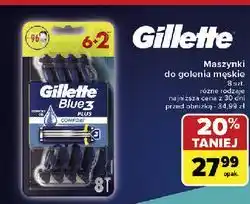 Carrefour Maszynka do golenia Gillette Blue 3 Plus oferta