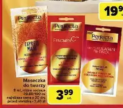 Carrefour Maska na twarz szyję i dekolt podwójna siła kolagenu Perfecta Multi Kolagen Retinol oferta