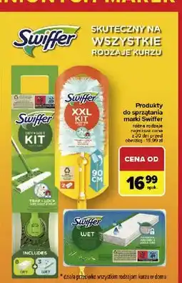 Carrefour Zestaw startowy rączka + miotełki xxl do kurzu 2 szt Swiffer oferta