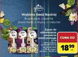 Carrefour Zapas do odświeżacza sensual sandalwood & jasmine Glade By Brise Essential Oil oferta