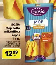 Carrefour Mop żółty z mikrofibry - zapas Gosia oferta