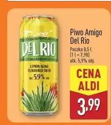 ALDI Piwo Del Rio oferta