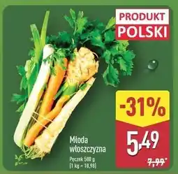 ALDI Włoszczyzna młoda oferta