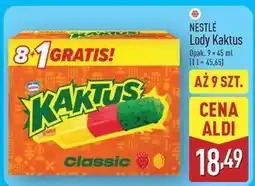 ALDI Lody cytrynowo-truskawkowe Nestle Kaktus oferta