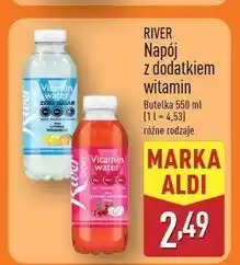 ALDI Woda czerwone winogrono-pitaja River Sport oferta