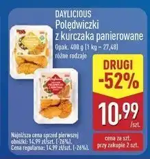 ALDI Polędwiczki z kurczaka pikantne Daylicious oferta