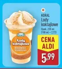 ALDI Lody krówka-kukułka Koral Koktajlowe oferta