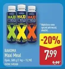 ALDI Jogurt słony karmel Bakoma Maxi Meal oferta