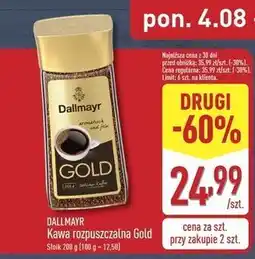 ALDI Kawa Dallmayr Gold oferta