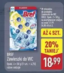 ALDI Kostka do wc 4 function ocean Bref Power Aktiv oferta