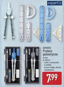 ALDI Zestaw linijka ekierka i kątomierz Expertiz oferta