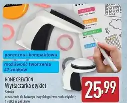 ALDI Wytłaczarka do etykiet Home Creation oferta