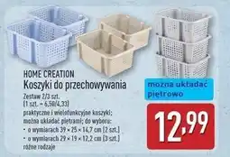 ALDI Kosze 29.5 x 19.5 12 cm Home Creation oferta