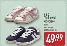 ALDI Tenisówke dziecięce 30-34 L&D oferta
