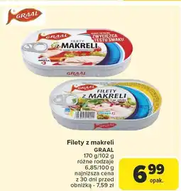 Carrefour Filety z makreli Graal w sosie pomidorowym oferta
