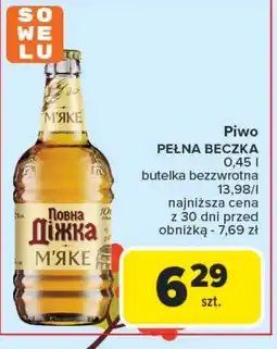 Carrefour Piwo Pełna Baczka oferta
