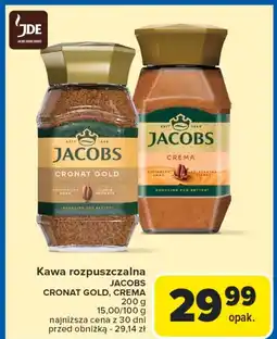 Carrefour Kawa rozpuszczalna Jacobs oferta