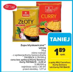 Carrefour Zupka błyskawiczna Vifon oferta