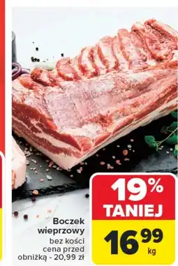 Carrefour Boczek bez kości oferta