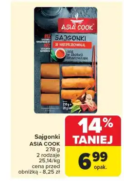 Carrefour Sajgonki Asia Cook oferta