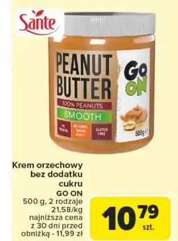 Carrefour Krem orzechowy Sante Go On oferta