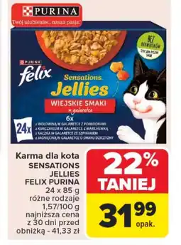 Carrefour Karma dla kota Purina oferta
