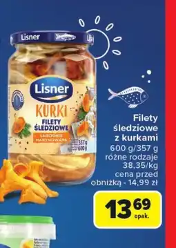 Carrefour Filety śledziowe Lisner oferta