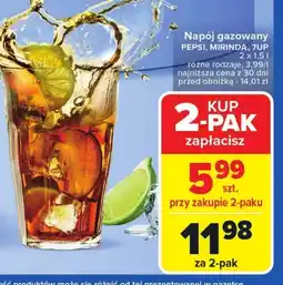 Carrefour Napój gazowany Pepsi oferta