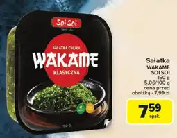 Carrefour Sałatka Wakame oferta