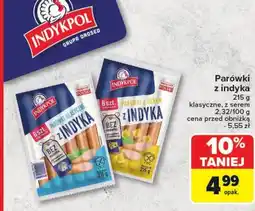 Carrefour Parówki Indykpol oferta