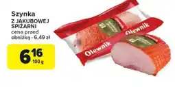 Carrefour Szynka Olewnik oferta